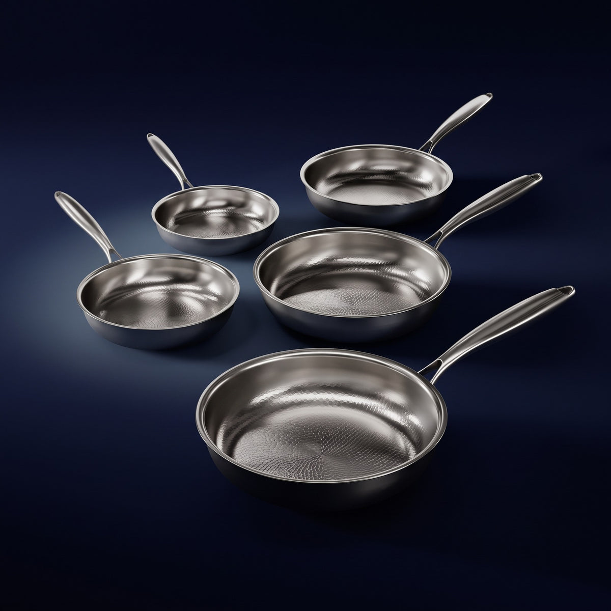 Hatori Kōmyō 光明 Series – 5-Pan Set with 2 Lids