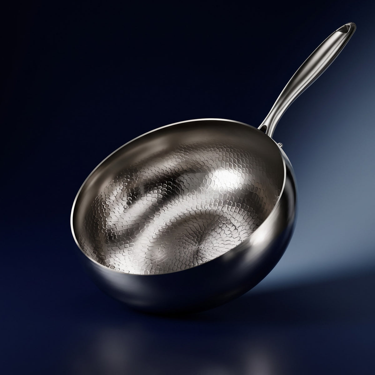 Hatori Kōmyō 光明 Series – Hammered Titanium Sauté Pan
