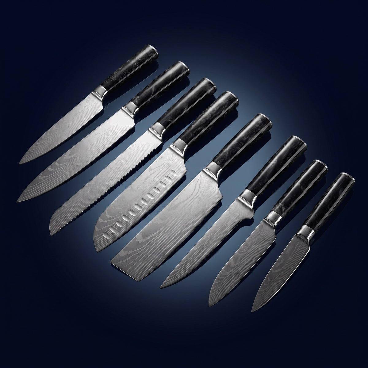 Hatori Kokuyō 黒曜 Series – 8 Piece Set