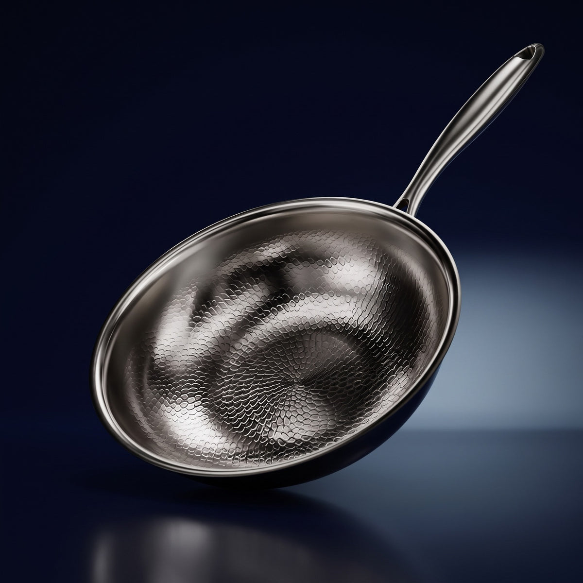 Hatori Kōmyō 光明 Series – Hammered Titanium Wok