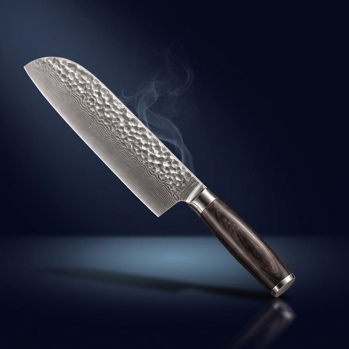 Hatori Mori 森 Series – Hammered Santoku 18 cm