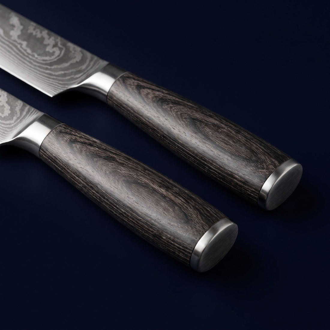Hatori Mori 森 Series – 7 Piece Set, close-up of the handles
