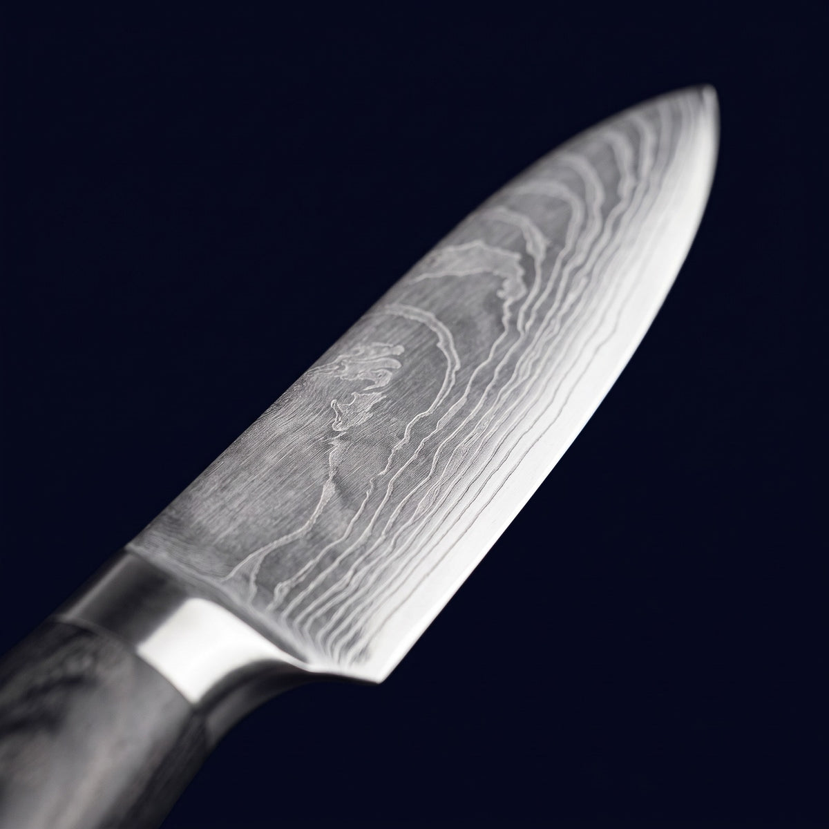 Hatori Mori 森 Series – Utility Knife 8 cm, blade pattern