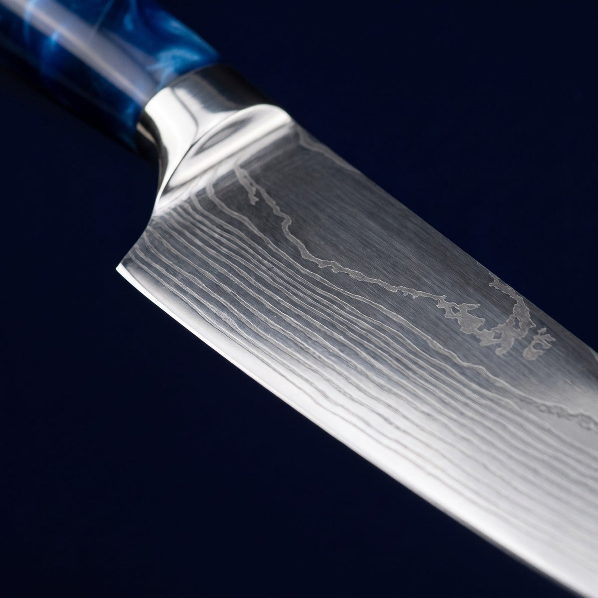 Hatori Seido 青道 Series – Chef's Knife, blade pattern