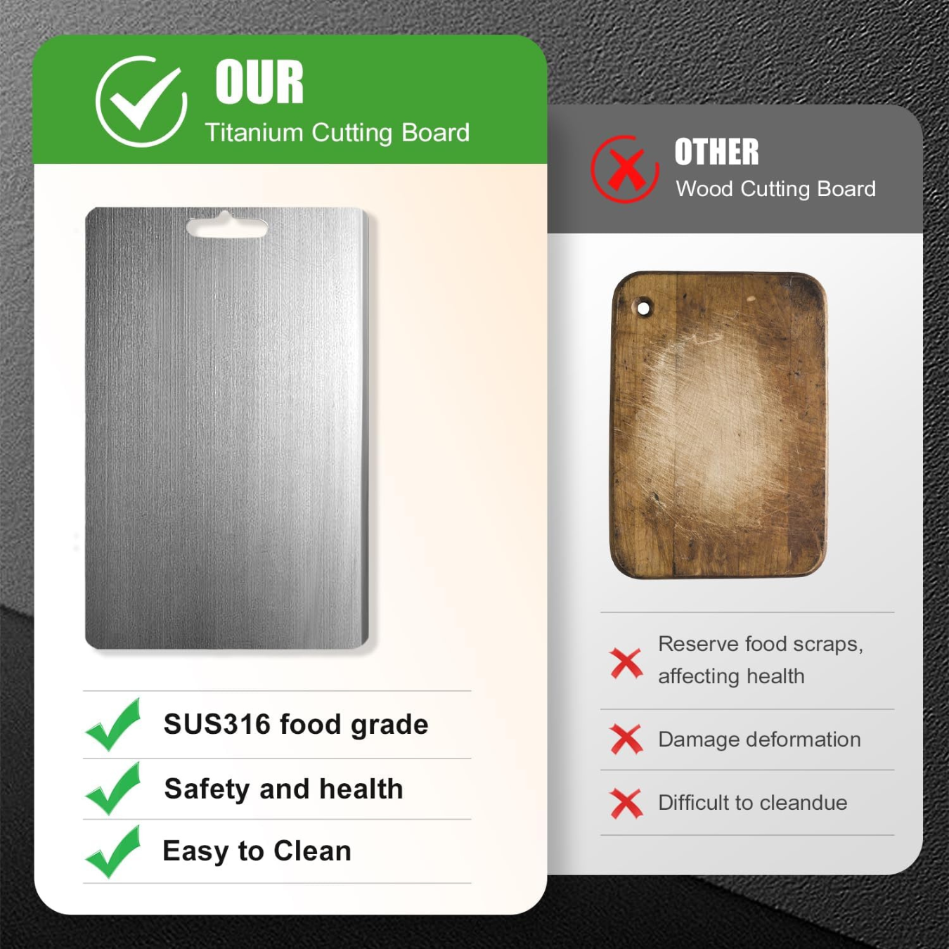 Hatori Kinzoku 錦属 Series – Titanium Cutting Board