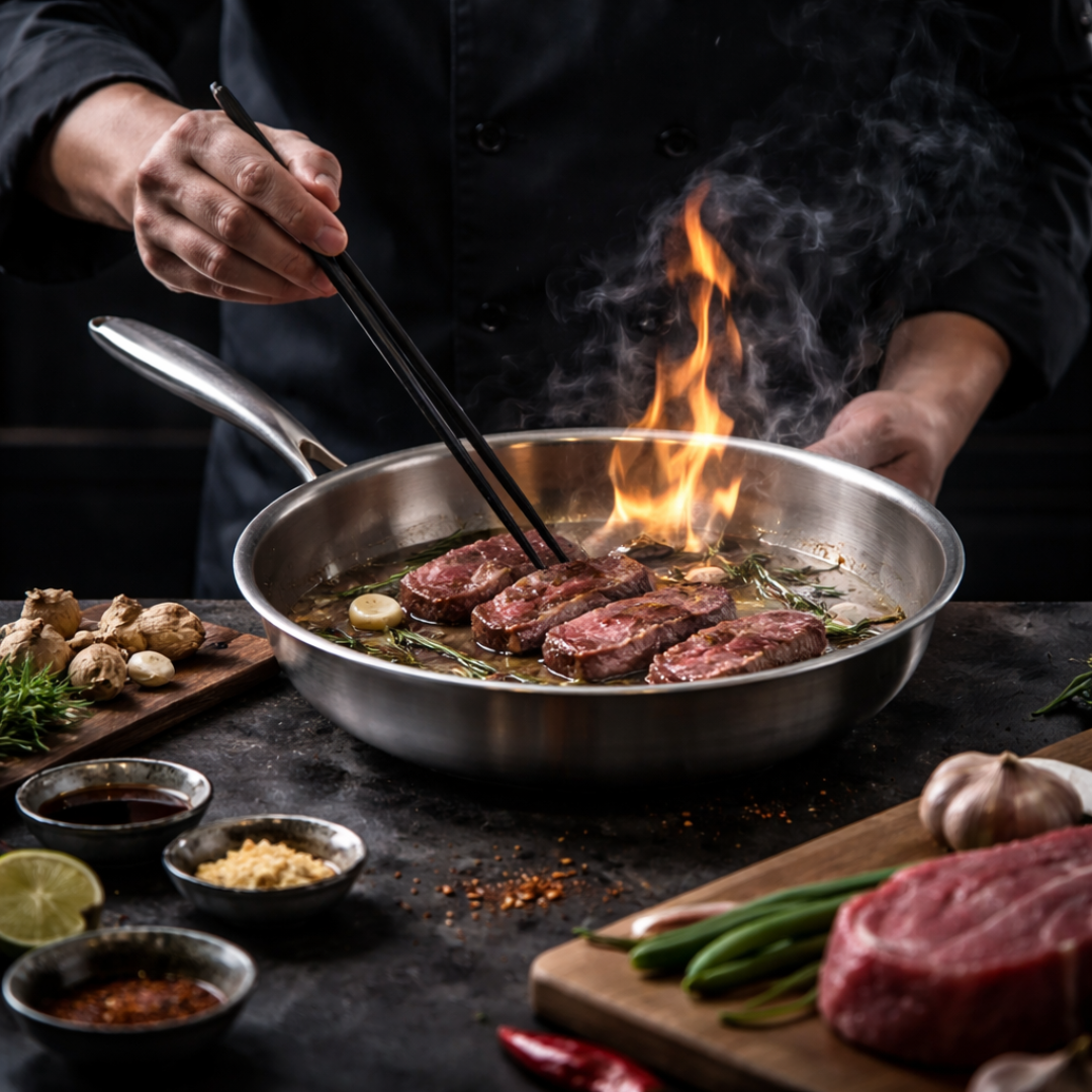 Hatori Kōmyō 光明 Series – Titanium Frying Pan