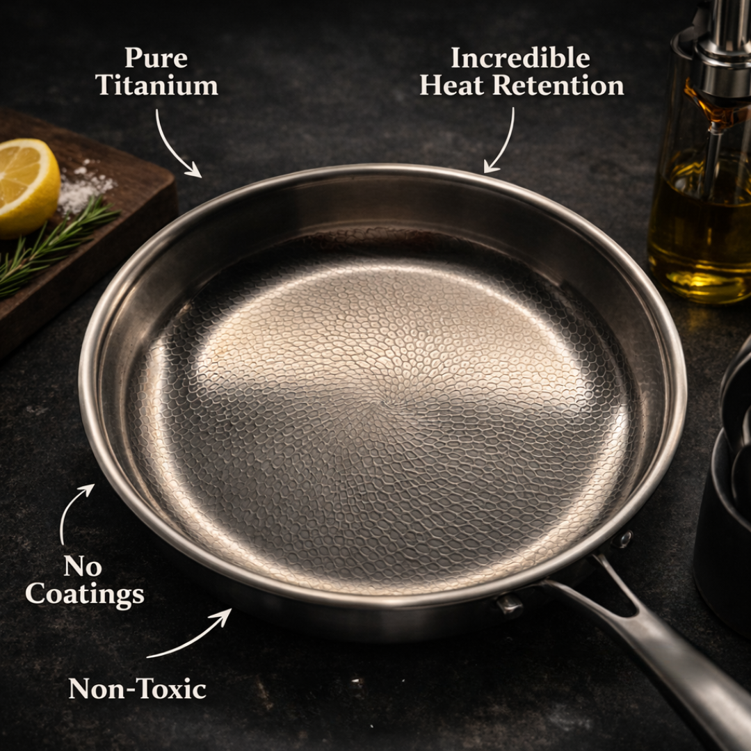 Hatori Kōmyō 光明 Series – Titanium Frying Pan