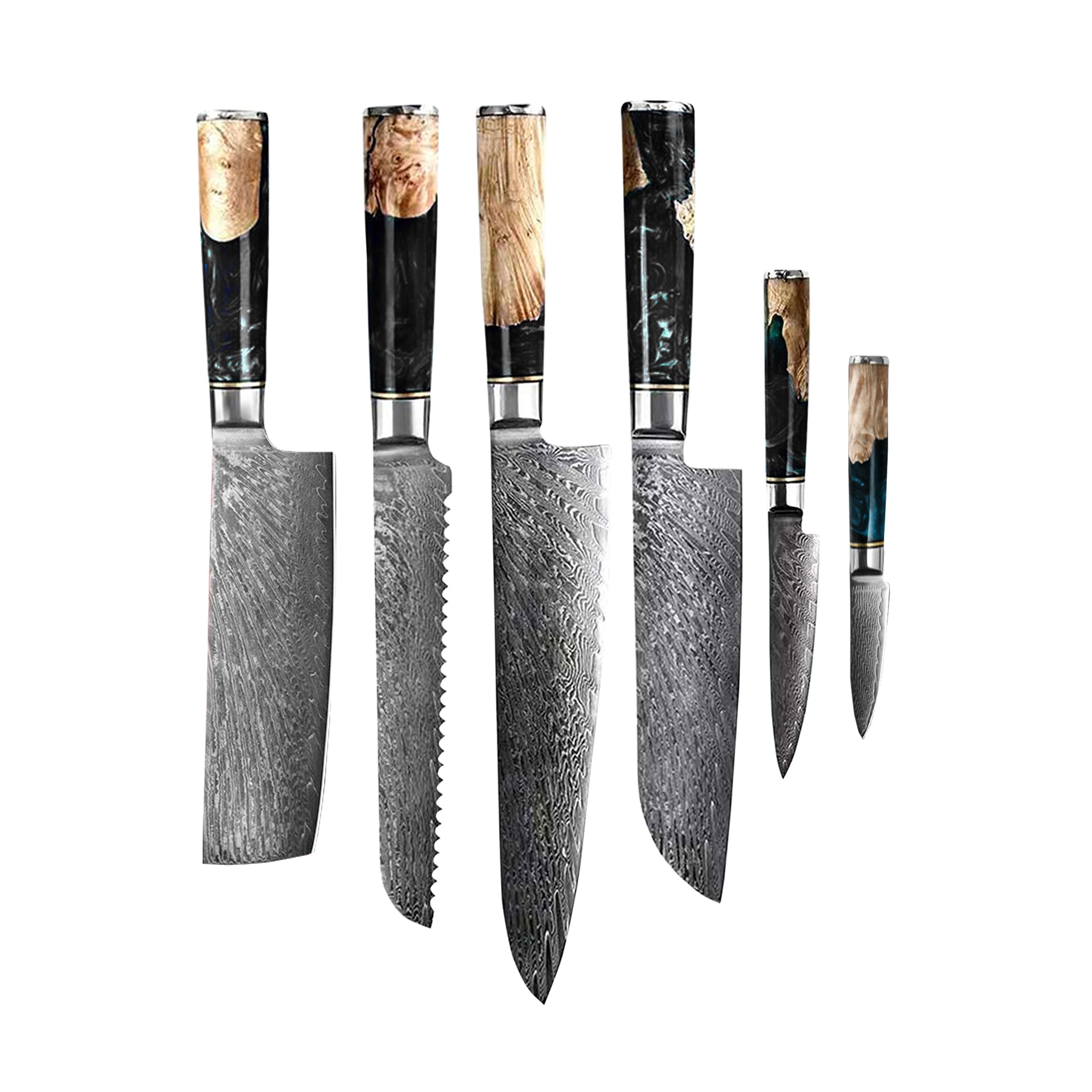 Hatori Ginkai 銀海 Series - 6 Piece Set