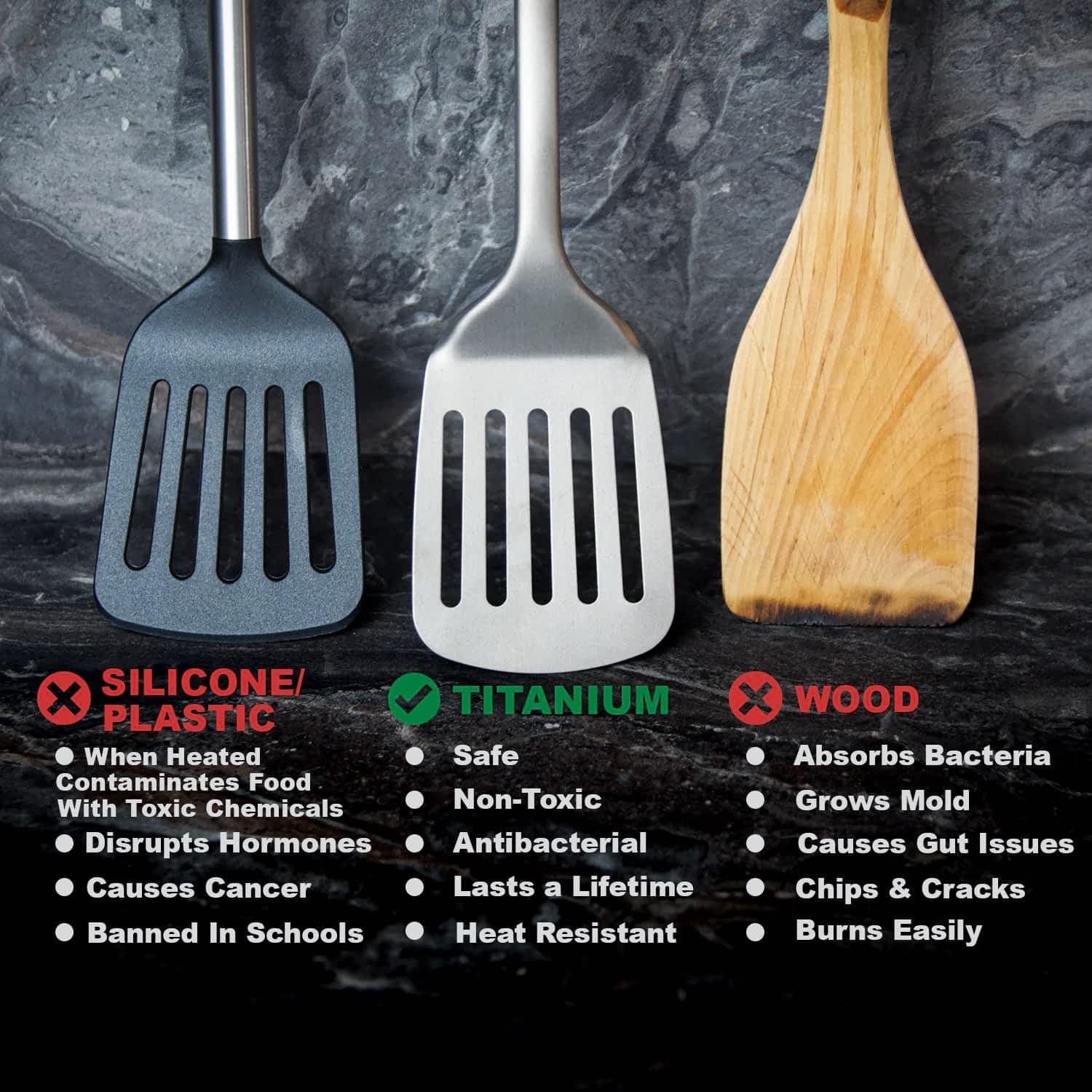 Hatori Junsui 純粋 Series Titanium Utensils