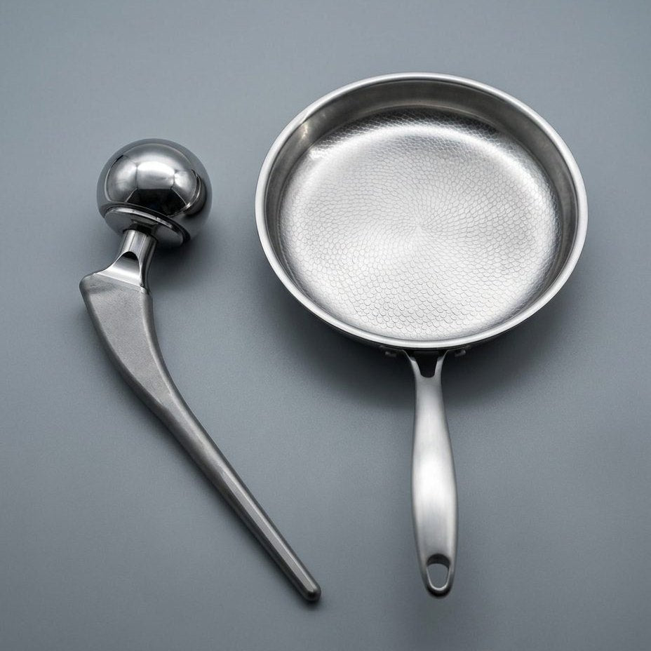 Surgeons leave this metal inside the body for forty years.