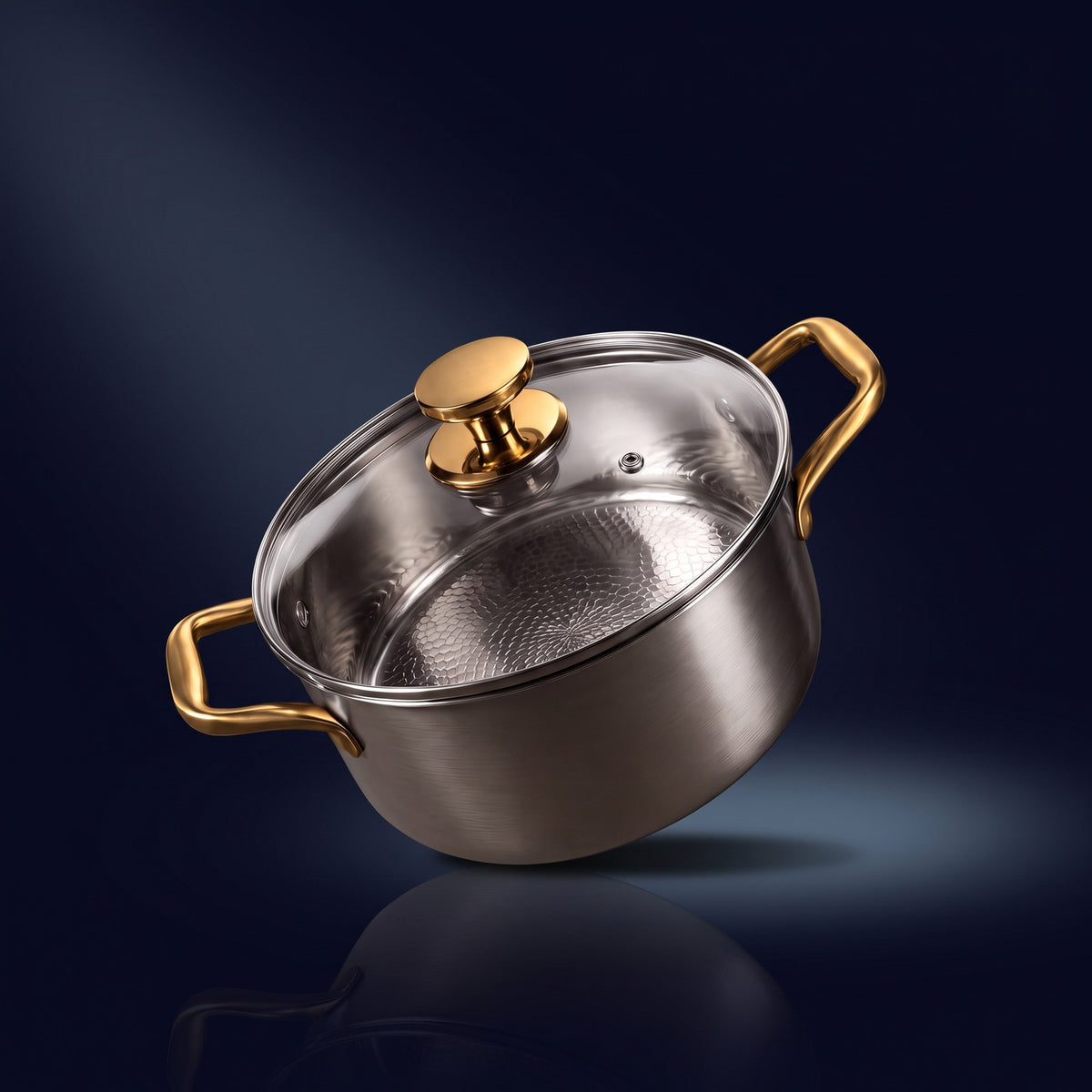 Hatori Kōmyō 光明 Kin 金 Edition – Titanium Cooking Pot with Lid