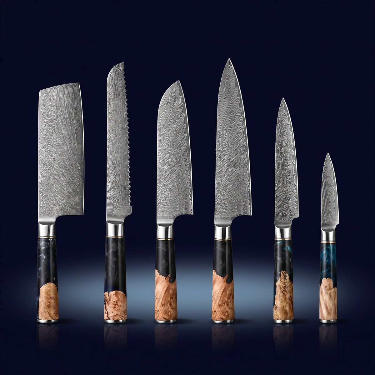 Hatori Ginkai 銀海 Series – 6 Piece Set