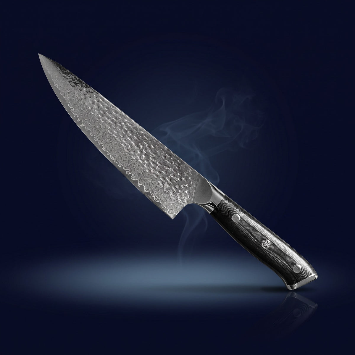 Hatori Kokuyō 黒曜 Series – Damascus Chef's Knife 20 cm