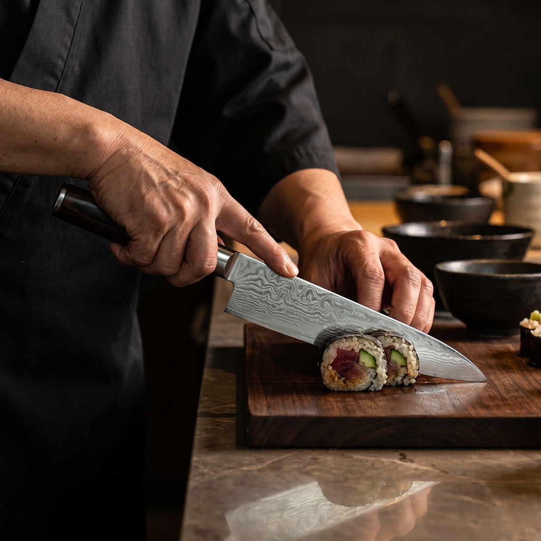 Hatori Mori 森 Series – 7 Piece Set, in use