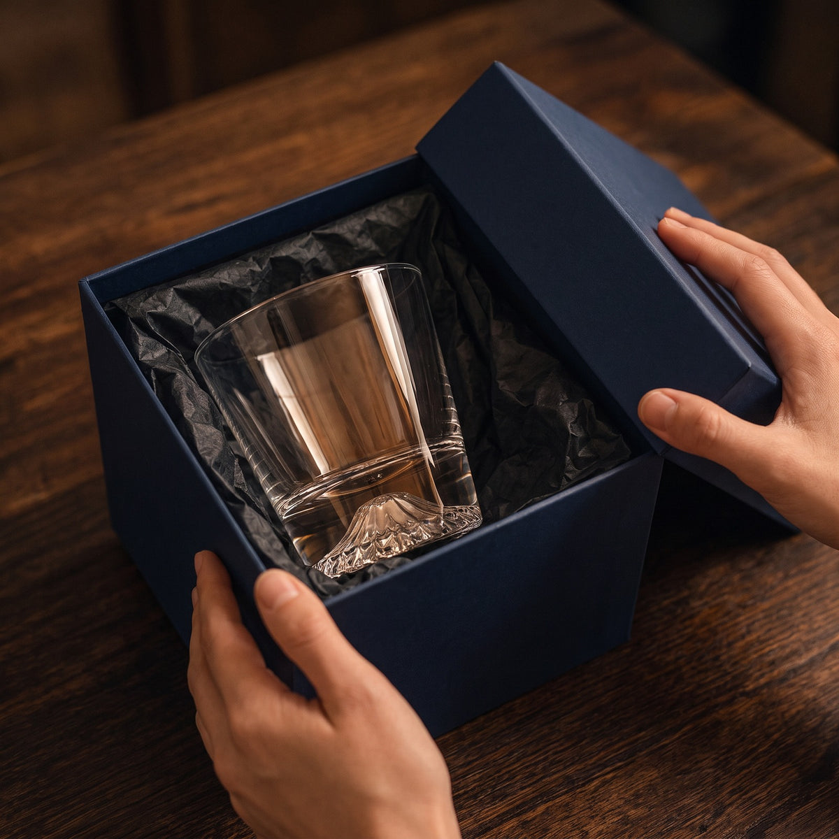 Hatori Fuji 富士 Series – Whisky Glass, Snow Peak, gift box