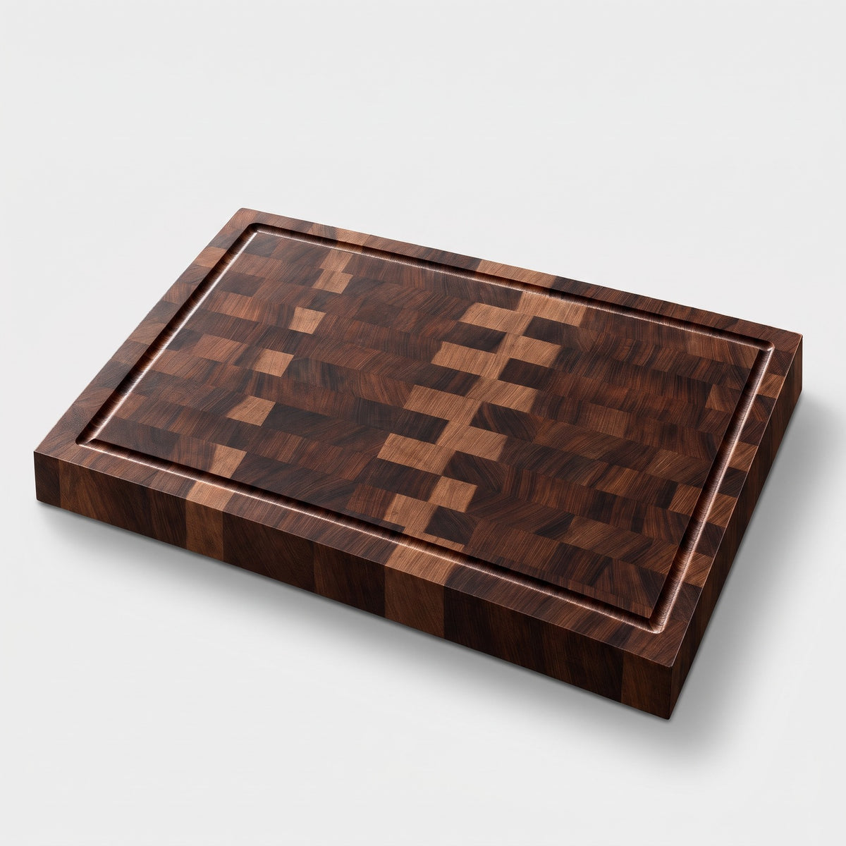 Hatori Kurumi 胡桃 Series – Solid Walnut Cutting Board, on light grey