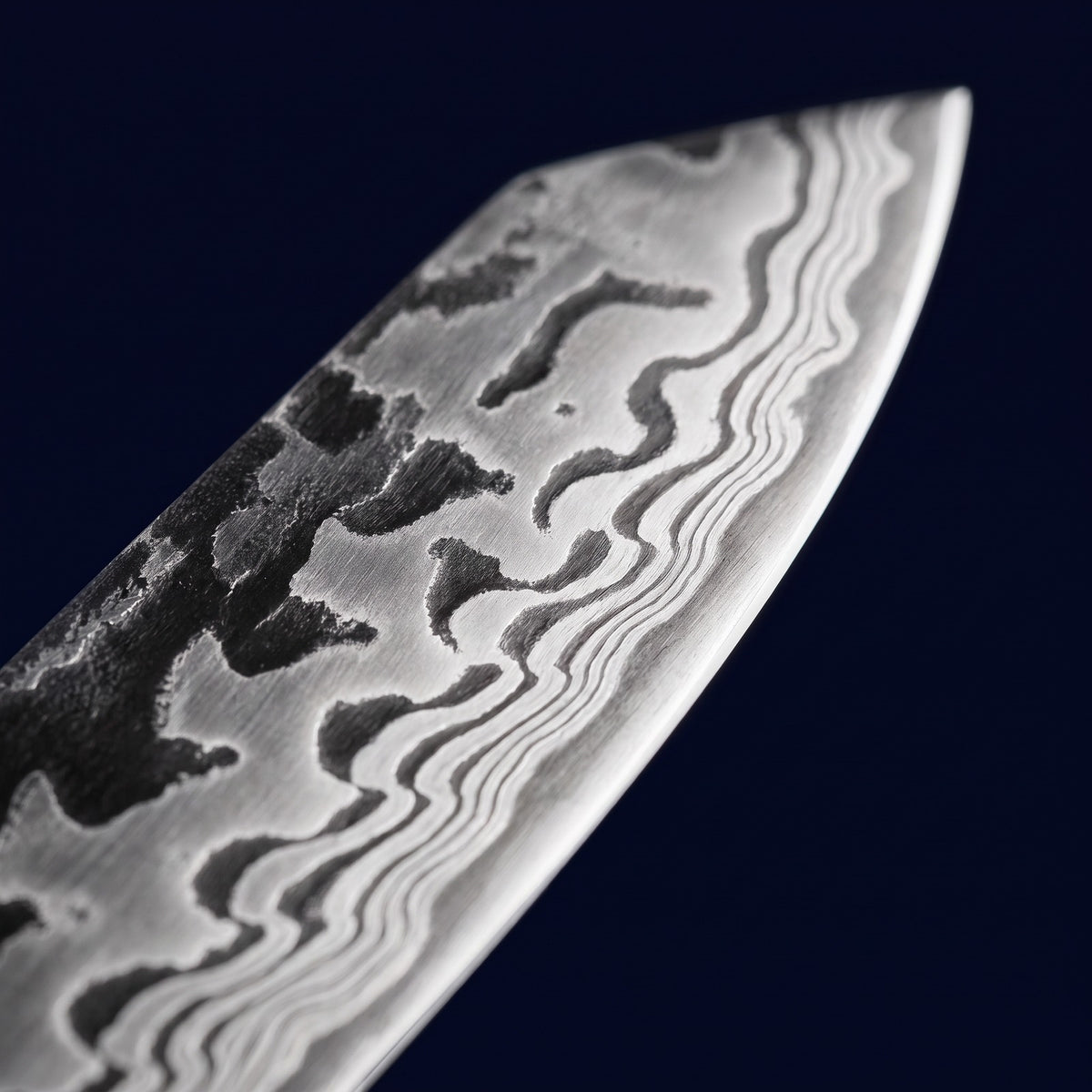Hatori Yoru 夜 Series – Kiritsuke 27 cm, blade pattern