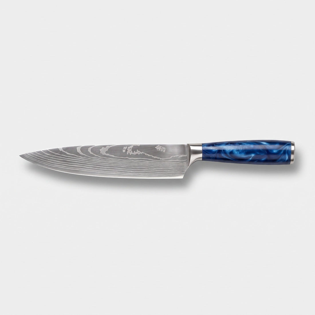 Hatori Seido 青道 Series – Chef's Knife, on light grey
