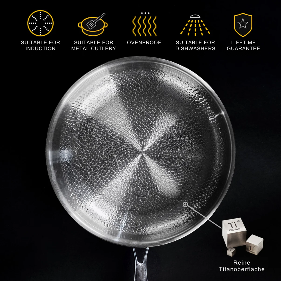 Hatori Kōmyō 光明 Series – Titanium Frying Pan