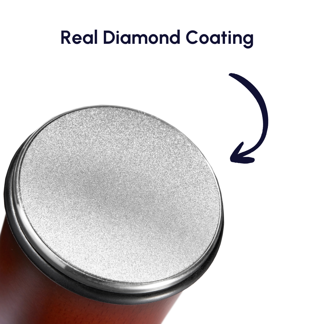 Industrial diamond — 10× faster than stone, and it never wears out