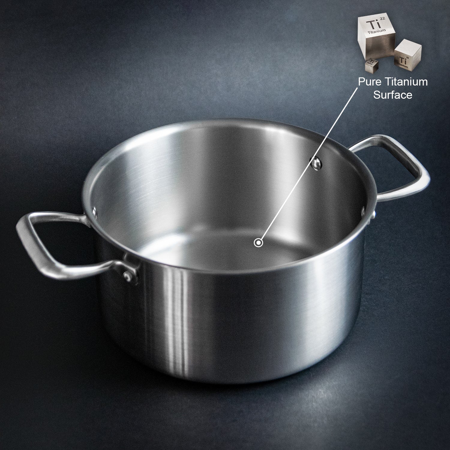 Hatori Kōmyō 光明 Series – Titanium Stock Pot