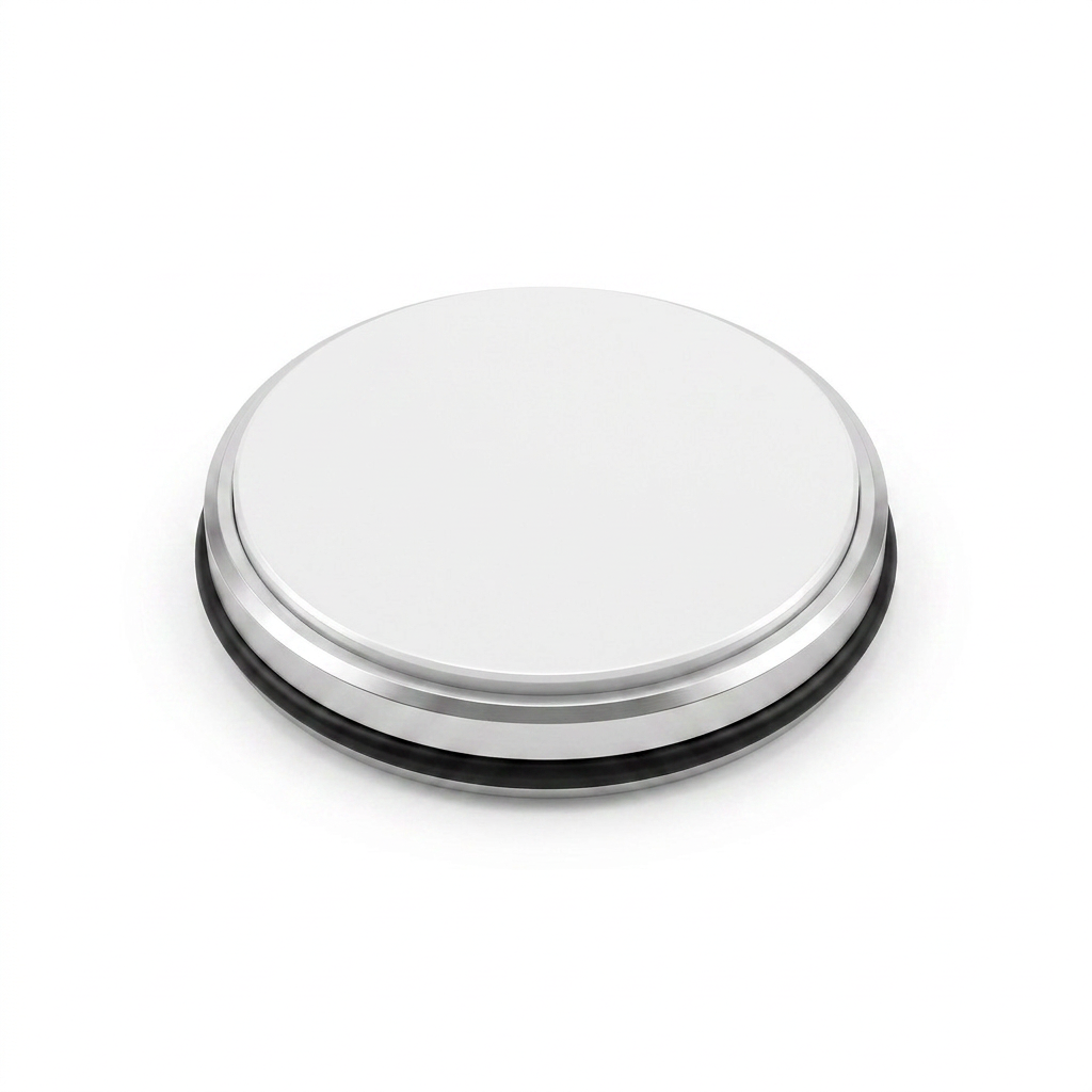 Hatori Hikari ultra fine mirror finish disc, top view