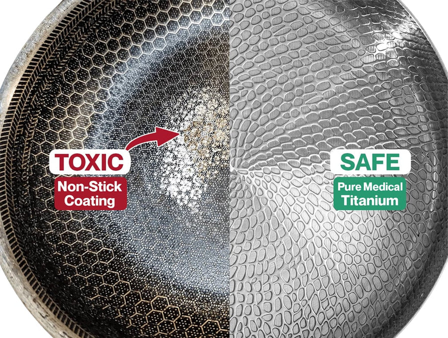 Completely non-toxic. Nothing to flake, peel or leach.