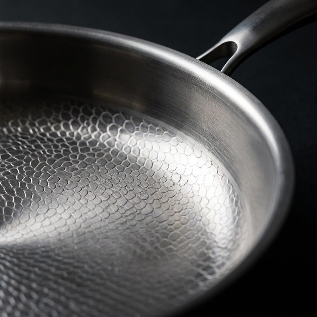 Naturally non-stick, with no coating to wear off.