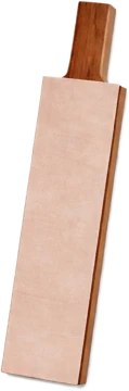 Shiage 仕上げ — the leather finishing strop